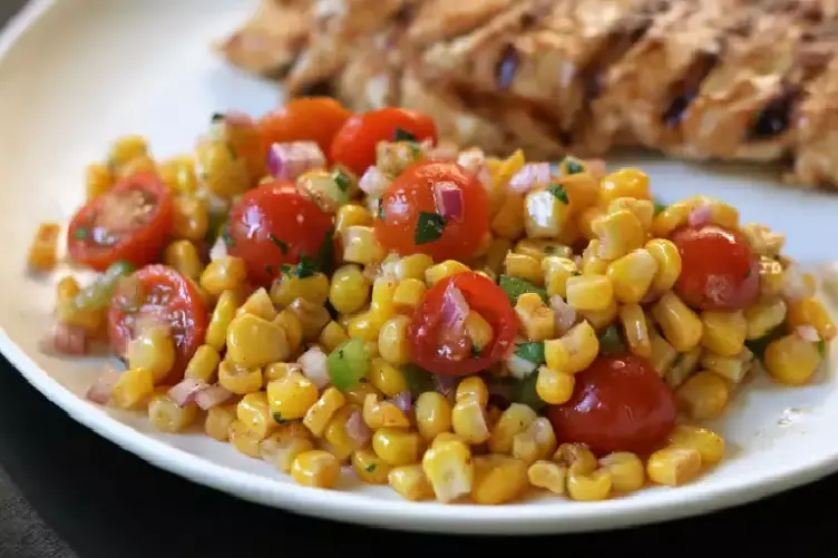 Easy Corn and Tomato Salad