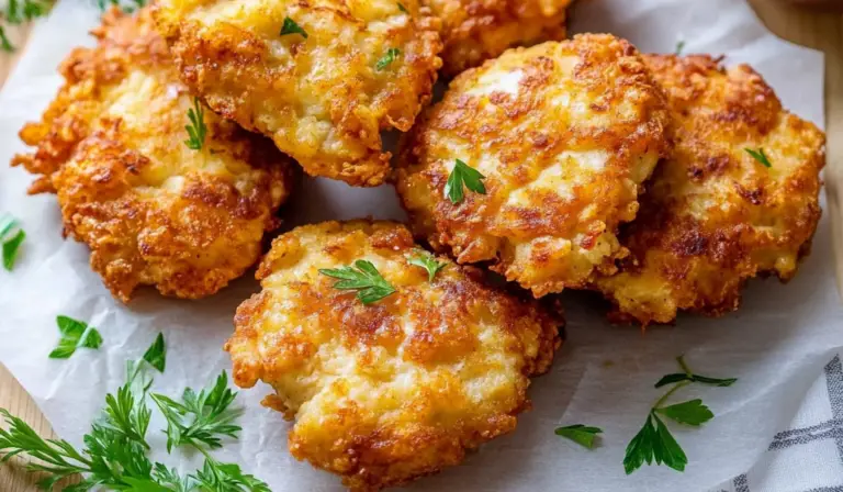 Cheesy Chicken Fritters: A Flavorful and Easy Crowd-Pleaser