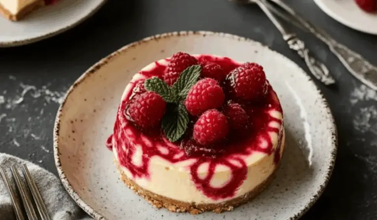 Irresistible Baked Raspberry Cheesecake: A Creamy Classic with a Fruity Twist